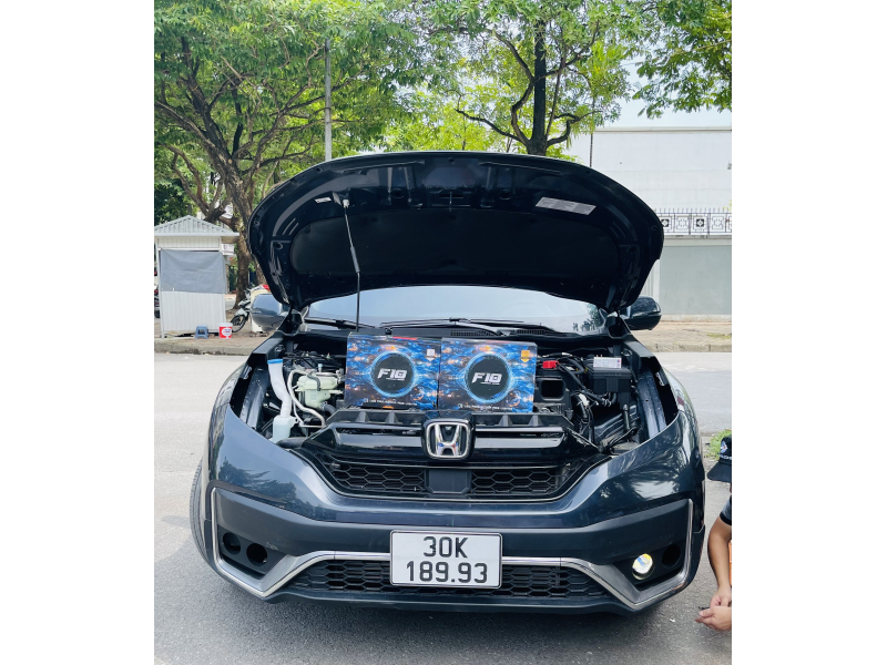 Độ đèn nâng cấp ánh sáng cho xe Honda CRV	 